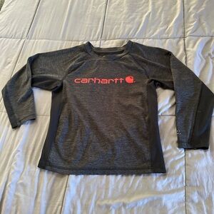 Carhartt Black and Gray Shirt